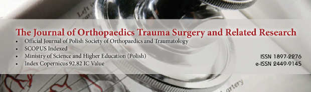 Journal of Orthopaedics Trauma Surgery and Related Research