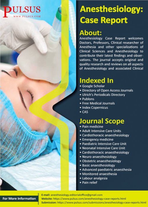 Anesthesiology Case Reports