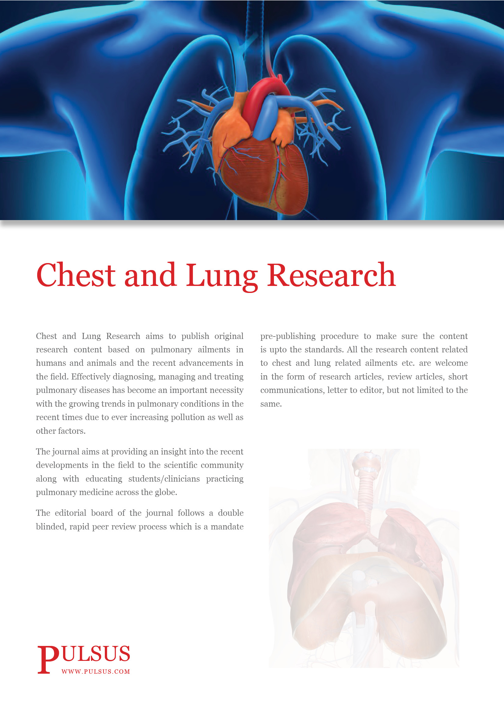 Investigación de tórax y pulmones