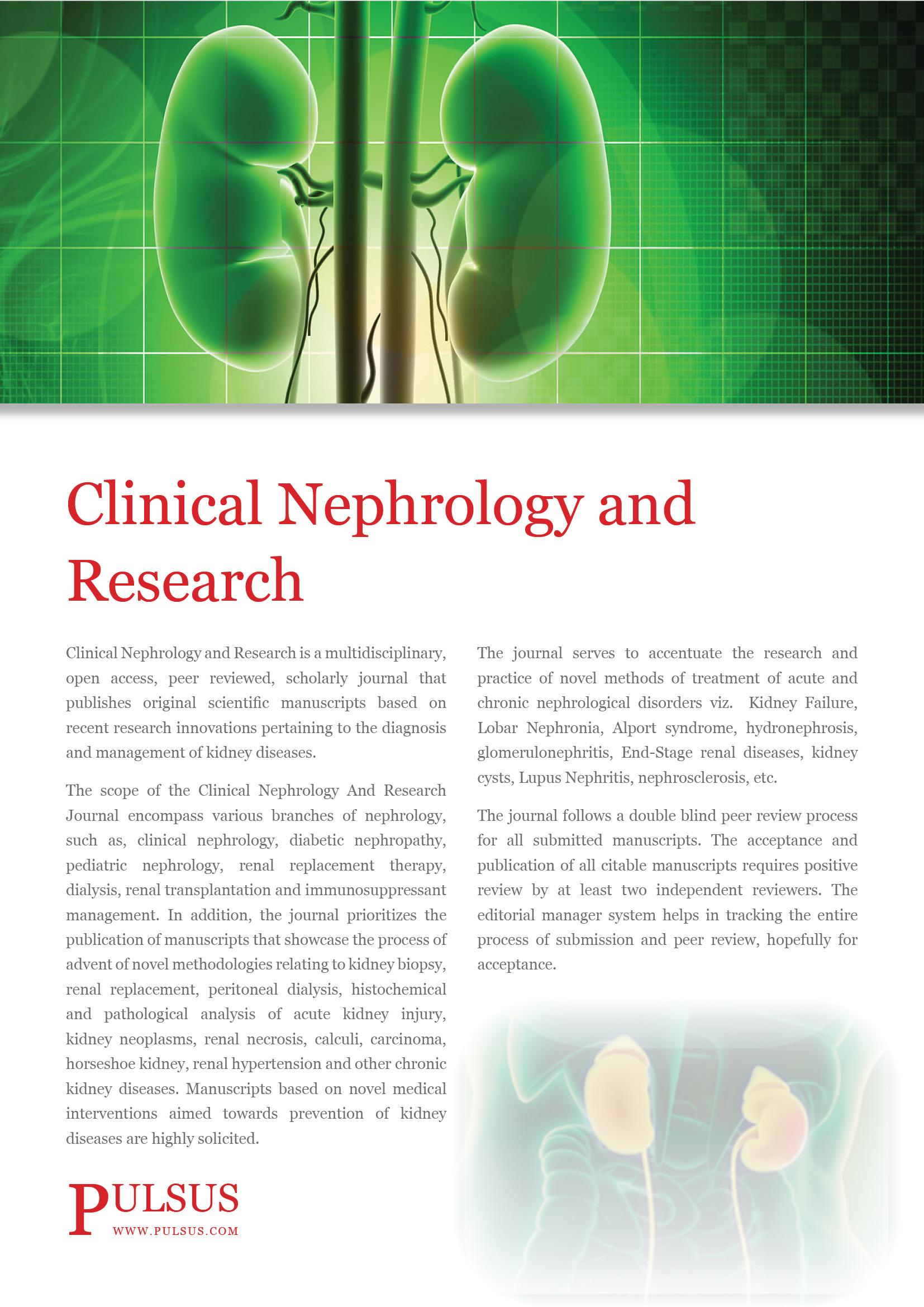 new research topic in nephrology