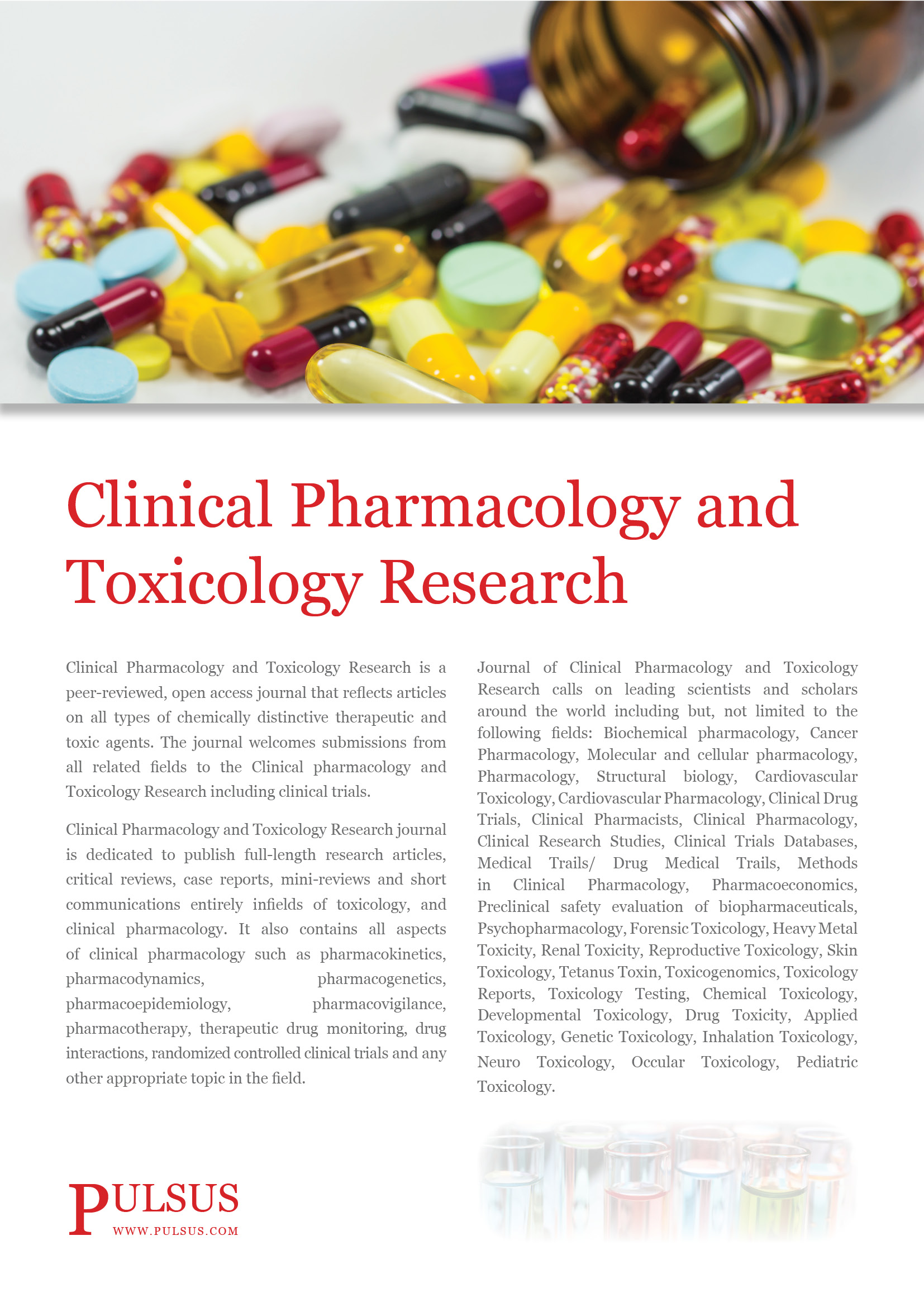 Recherche en pharmacologie clinique et toxicologie