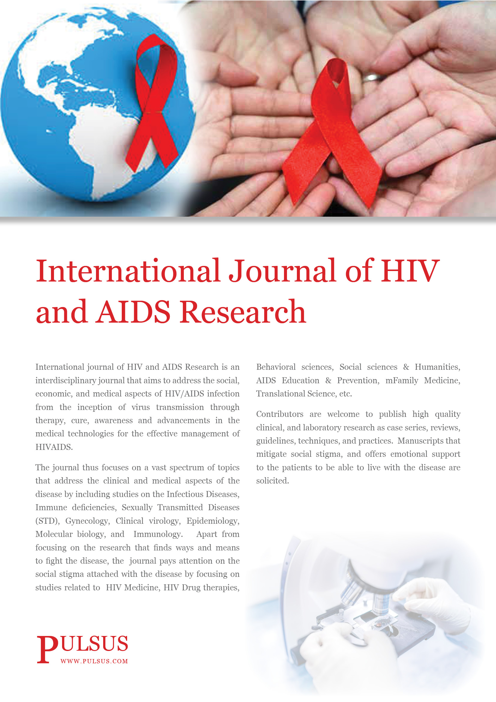 ఇంటర్నేషనల్ జర్నల్ ఆఫ్ HIV మరియు AIDS రీసెర్చ్