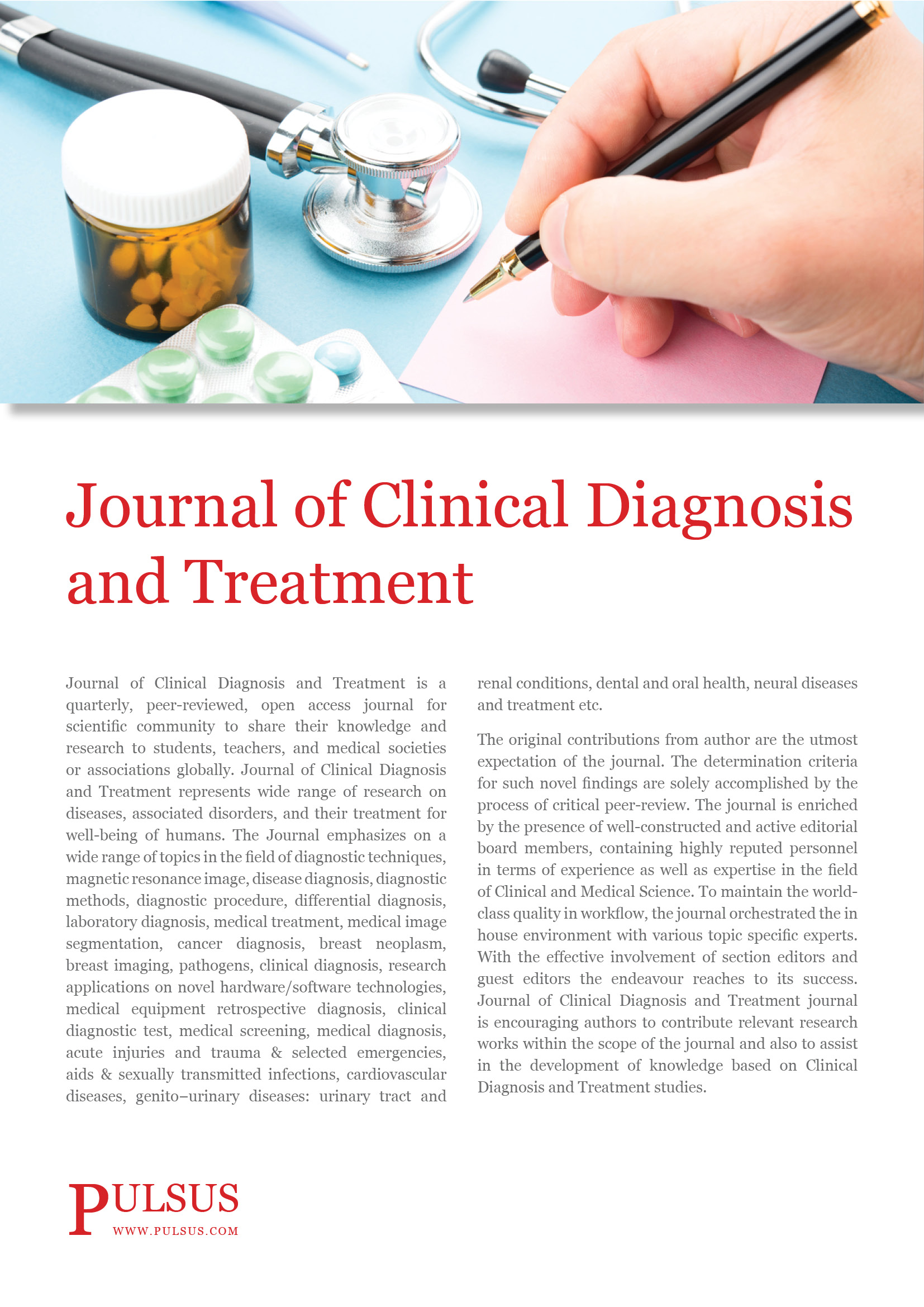 Journal de diagnostic et de traitement cliniques