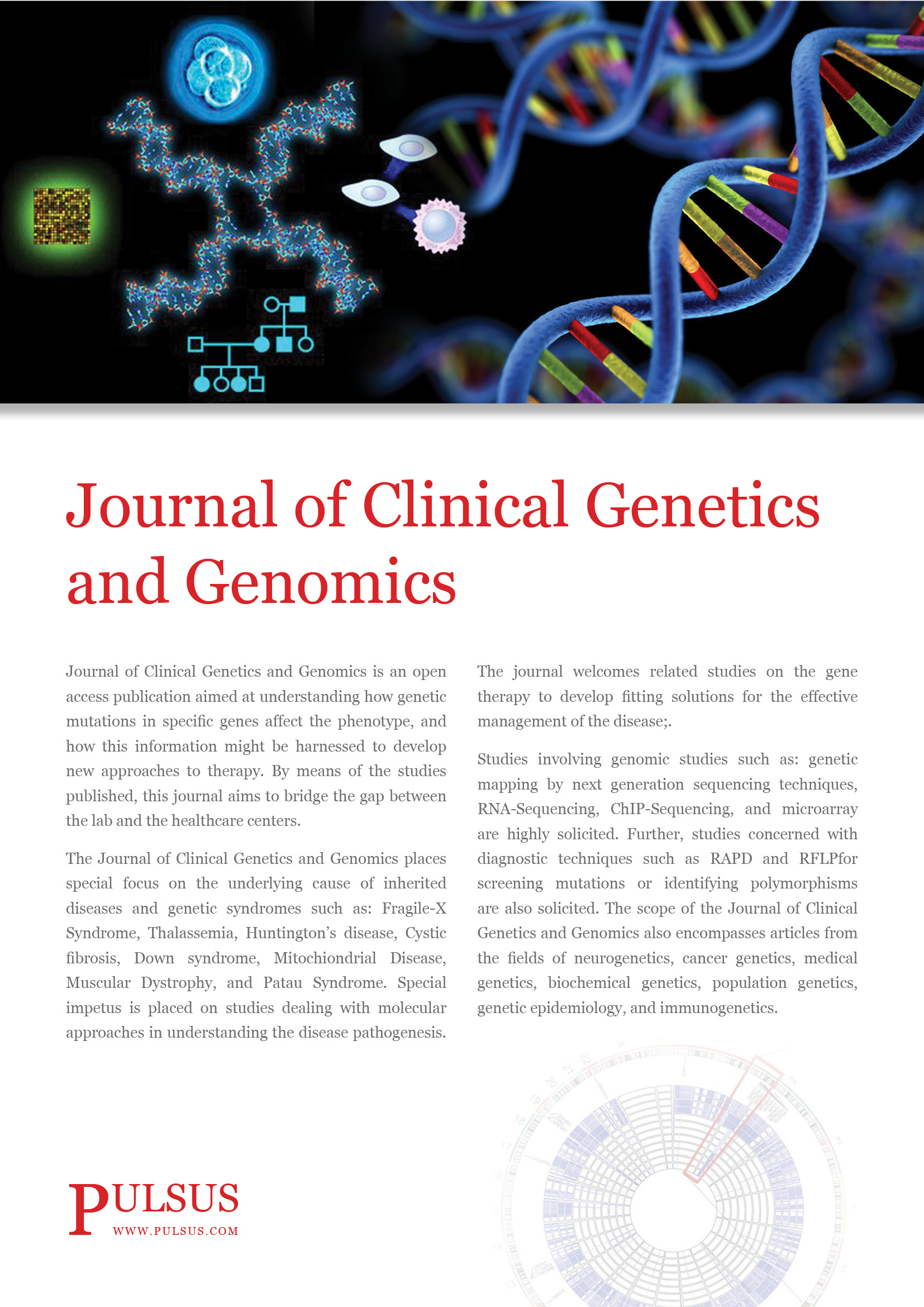 临床遗传学和基因组学杂志