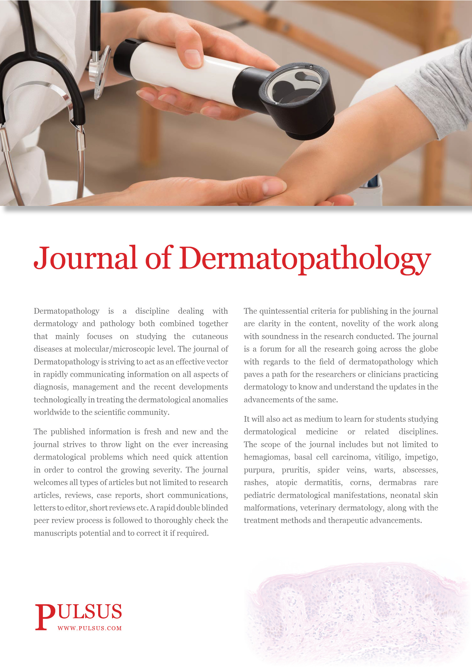 Journal de dermatopathologie