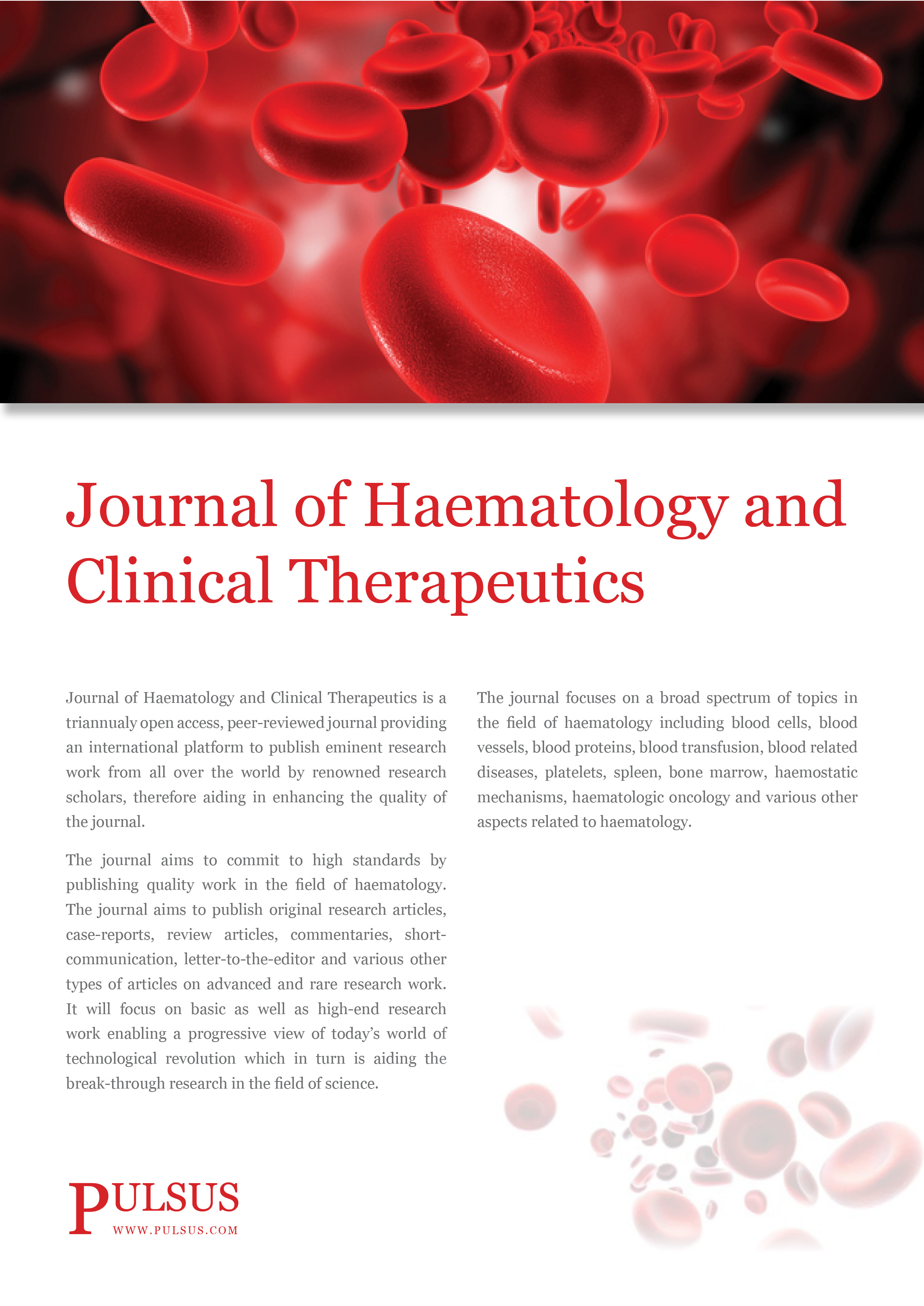 Journal d'hématologie et de thérapeutique clinique