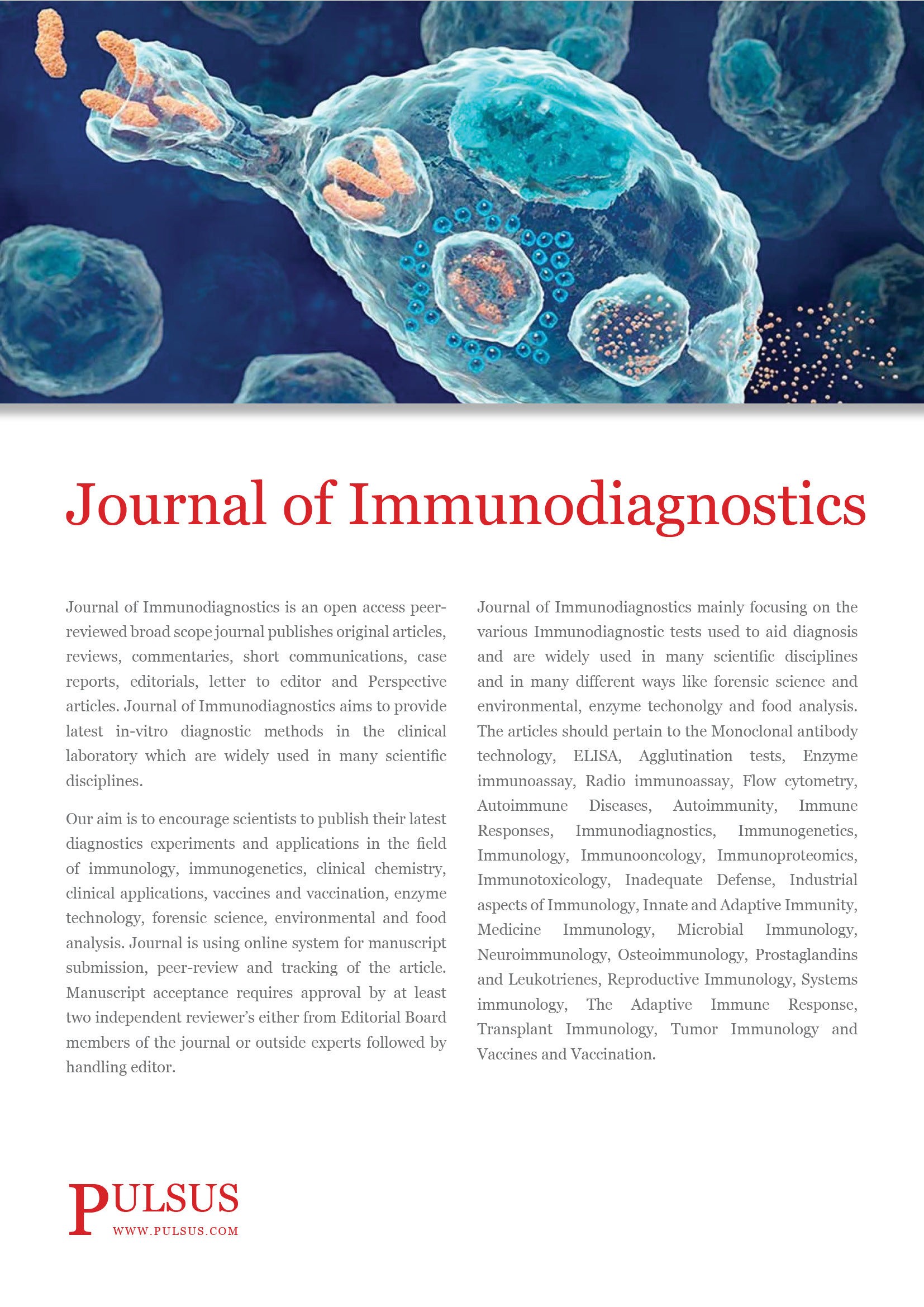 Journal d'immunodiagnostic