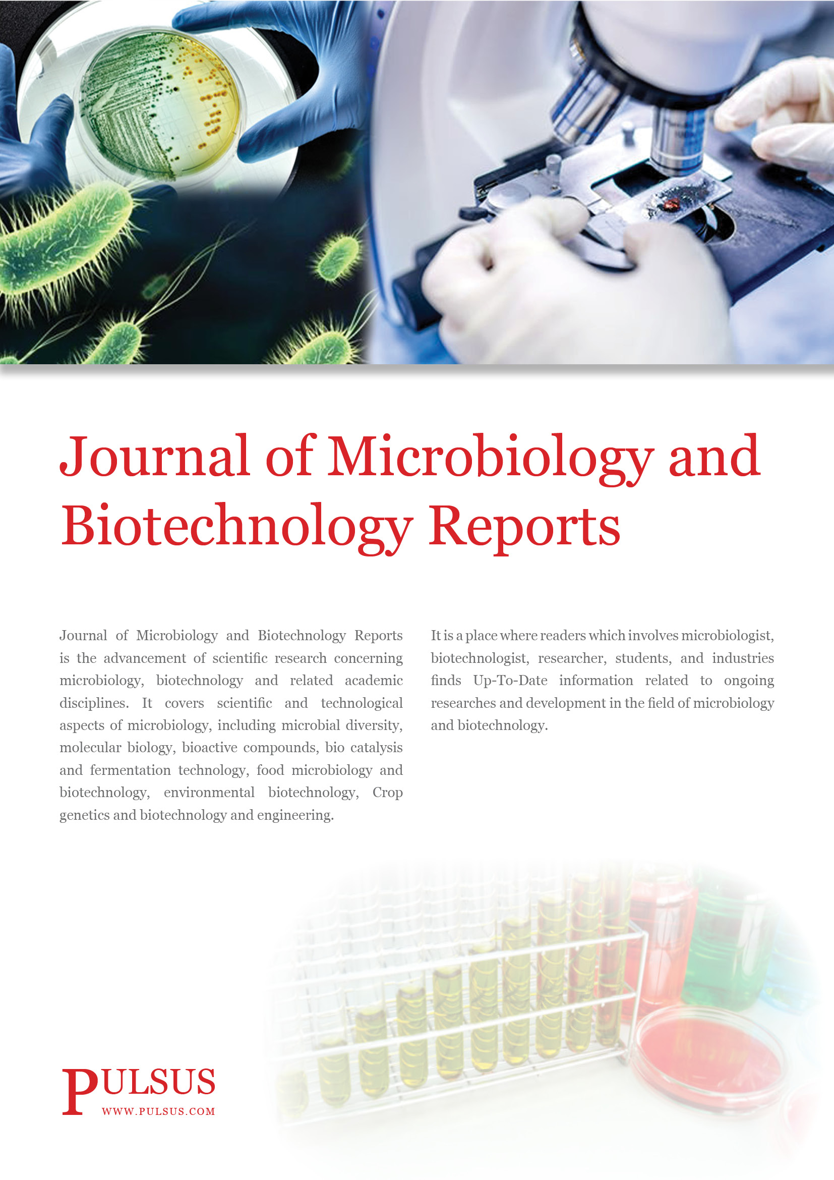 Rapports du Journal de microbiologie et de biotechnologie