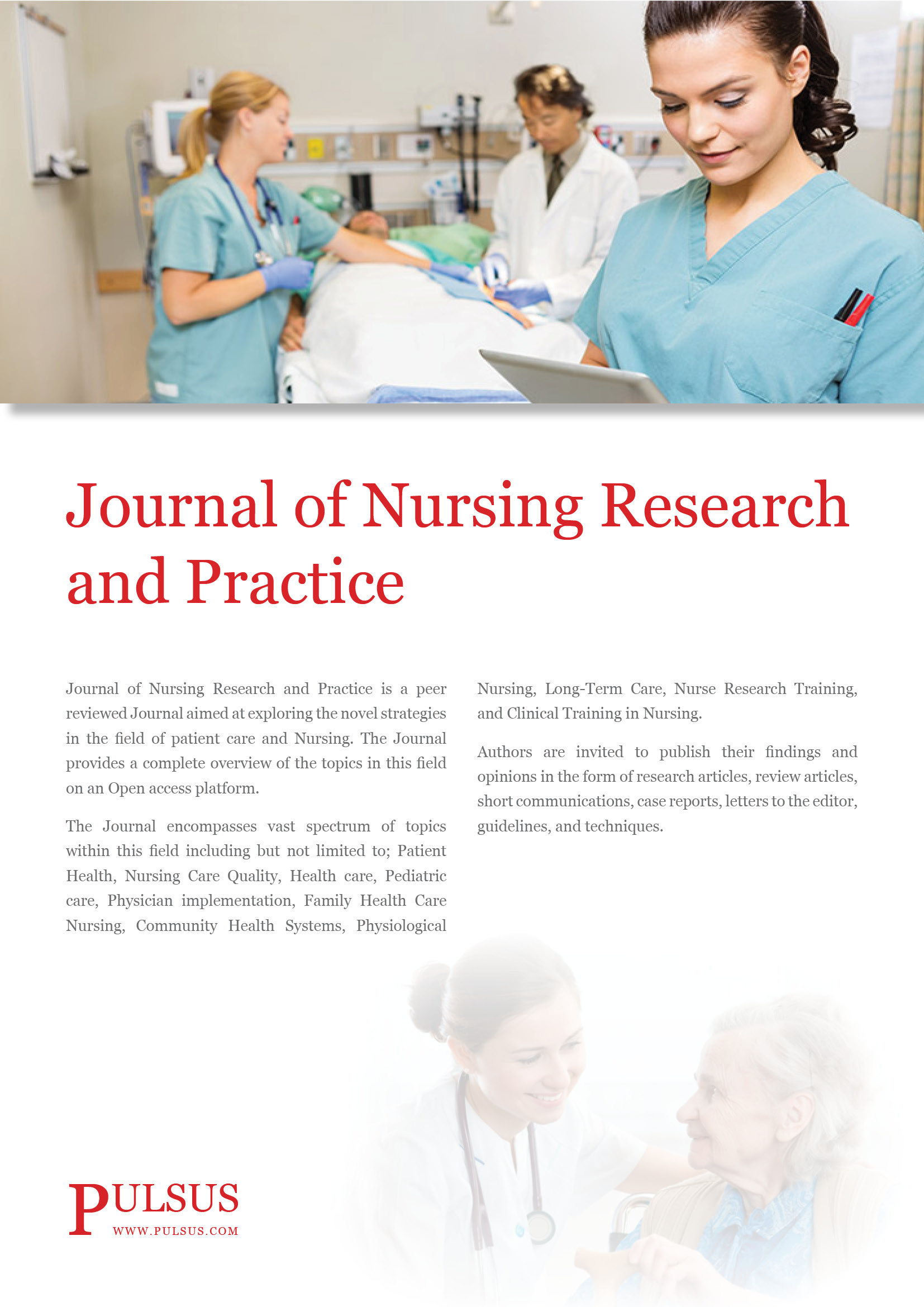Journal Of Nursing Research And Practice Open Access Journals