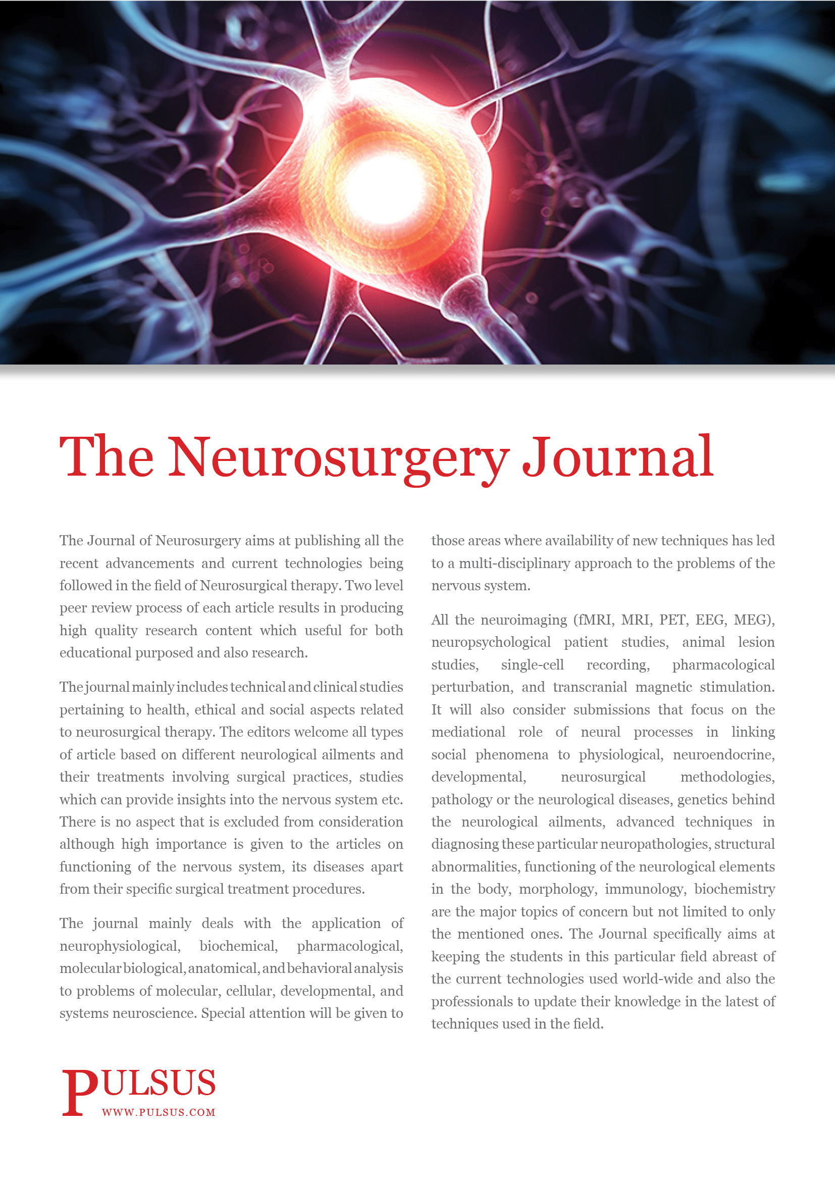 O Jornal de Neurocirurgia