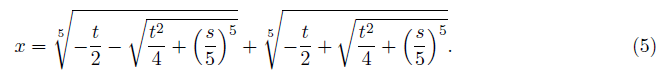 equation