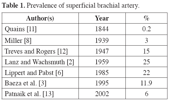 Anatomical-Variations-Prevalence-superficial-brachial