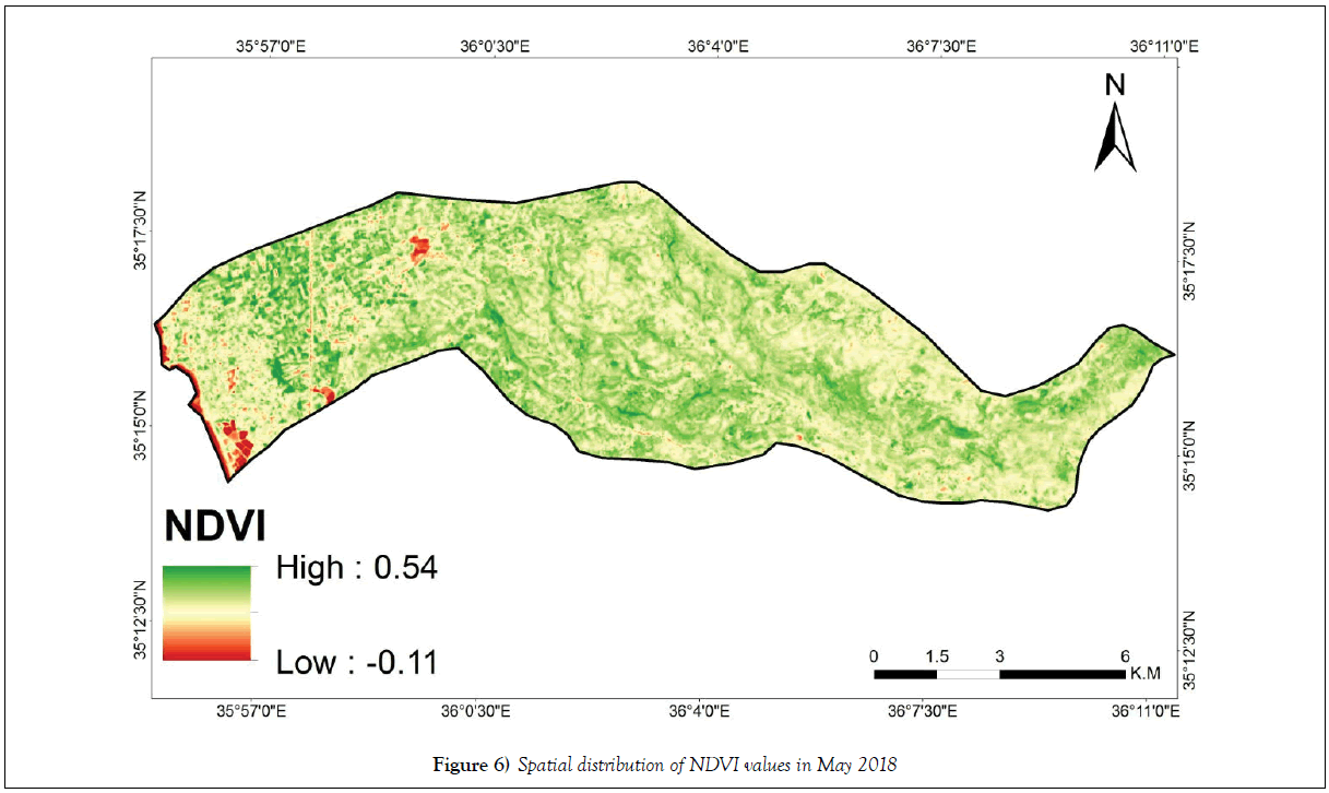 environmental-geology-NDVI-values