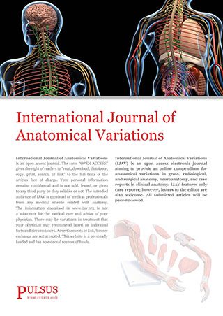 International Journal of Anatomical Variations